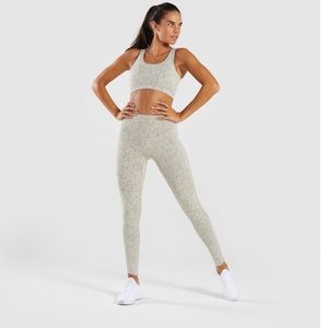 Gymshark Fleur Texture High Waisted Leggings